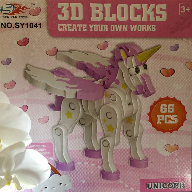 3D dėlionė "Unicorn"