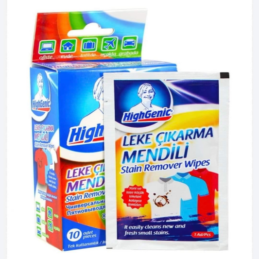 Highgenic dėmių šalinimo servetėlės